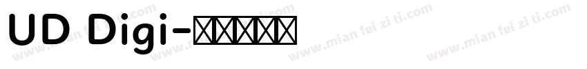 UD Digi字体转换